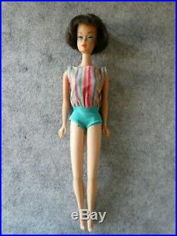 Vintage Brunette American Girl Barbie in Original Swimsuit VGC