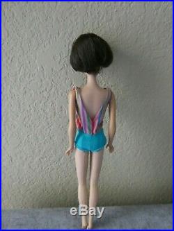 Vintage Brunette American Girl Barbie in Original Swimsuit VGC