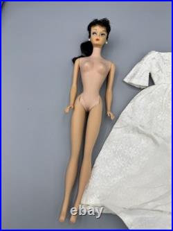 Vintage Brunette Ponytail Barbie Doll Very Nice Condition