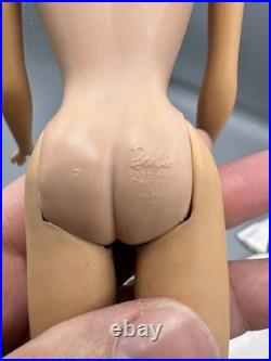 Vintage Brunette Ponytail Barbie Doll Very Nice Condition