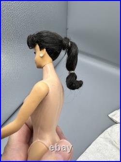 Vintage Brunette Ponytail Barbie Doll Very Nice Condition
