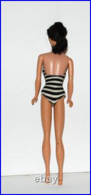 Vintage Brunette Ponytail Barbie Doll Very Nice Condition