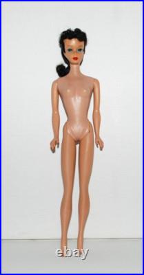 Vintage Brunette Ponytail Barbie Doll Very Nice Condition