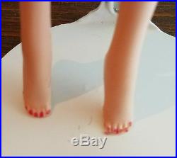 Vintage Brunette Swirl Ponytail Barbie Doll 1964 Nude Mattel Japan