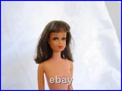 Vintage Brunette Twist'N Turn Francie Doll 1966 Made In Japan Barbie Friend