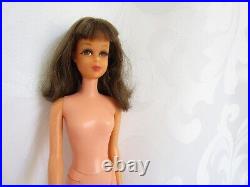 Vintage Brunette Twist'N Turn Francie Doll 1966 Made In Japan Barbie Friend