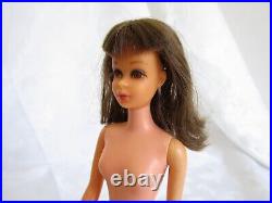Vintage Brunette Twist'N Turn Francie Doll 1966 Made In Japan Barbie Friend