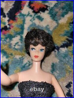 Vintage Bubble Cut Barbie Doll 1950's Original Dress-Solo In The Spotlight