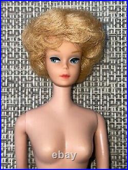Vintage Bubblecut Barbie Blonde Coral Lips