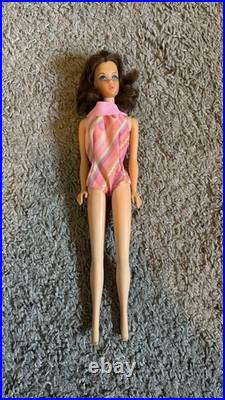 Vintage Center Eyes Brunette Marlo Flip Barbie Doll TNT Mattel OSS Japan