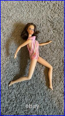 Vintage Center Eyes Brunette Marlo Flip Barbie Doll TNT Mattel OSS Japan