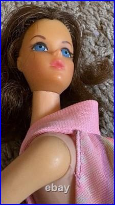 Vintage Center Eyes Brunette Marlo Flip Barbie Doll TNT Mattel OSS Japan