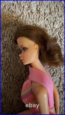 Vintage Center Eyes Brunette Marlo Flip Barbie Doll TNT Mattel OSS Japan