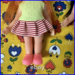 Vintage Chiko Chika Chan Japan doll Set