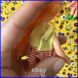 Vintage Chiko Chika Chan Japan doll Set