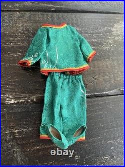 Vintage Chinese Cloth Dolls Family/Extra Wardrobe Asian Folk Dolls /Woven Case