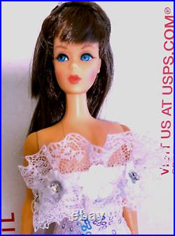 Vintage Chocolate Bon Bon Twist'n Turn Barbie Doll All Original NM+/VHTF