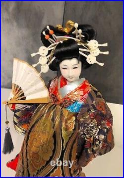Vintage Collectible Oiran Doll Kimono Rare