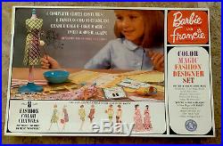 Vintage Color Magic Barbie And Francie Designer Set