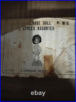 Vintage Commodore Teenage Girl Doll with Wig Red Hair & Ball No. 2/334 B1 Japan