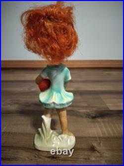 Vintage Commodore Teenage Girl Doll with Wig Red Hair & Ball No. 2/334 B1 Japan