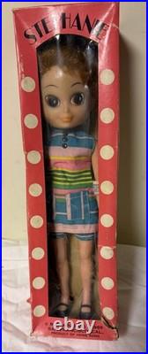 Vintage Dakin Dream Dolls 1969 STEPHANIE Big Eyes In Box HTF Rare