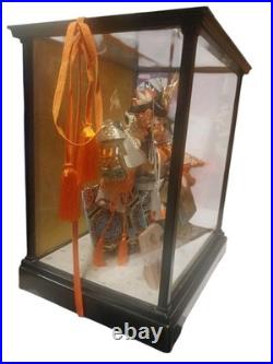Vintage Doll Child Boy Kabuto Child Taisho Made in Japan
