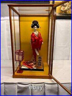 Vintage Doll Japanese Kabuki From Japan ozaki doll