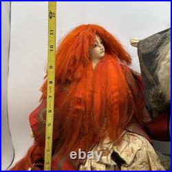 Vintage Doll Japanese Kabuki Renjishi Lion Dancers