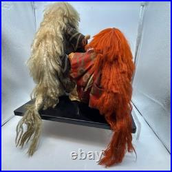 Vintage Doll Japanese Kabuki Renjishi Lion Dancers