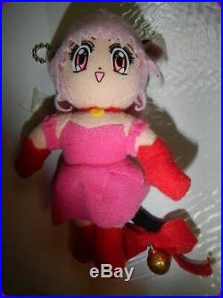 Vintage Doll Tokyo Mew Mew TAKARA CANDY TOY JAPAN Full set plush doll Key Chain