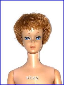 Vintage Early 1962 Red Head Bubble Cut Barbie Midge Fashion Doll Mattel Japan