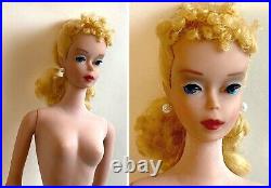 Vintage Early #4 Blonde Ponytail Barbie