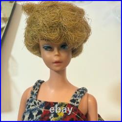 Vintage Early Barbie & Ken Dolls bubblecut In Case With Clothes Accessories Vintage Early Barbie & Ken Dolls bubblecut In Case With Clothes Accessories