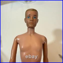 Vintage Early Barbie & Ken Dolls bubblecut In Case With Clothes Accessories Vintage Early Barbie & Ken Dolls bubblecut In Case With Clothes Accessories