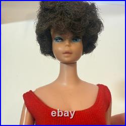 Vintage Early Barbie & Ken Dolls bubblecut In Case With Clothes Accessories Vintage Early Barbie & Ken Dolls bubblecut In Case With Clothes Accessories
