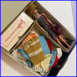Vintage Early Barbie & Ken Dolls bubblecut In Case With Clothes Accessories Vintage Early Barbie & Ken Dolls bubblecut In Case With Clothes Accessories