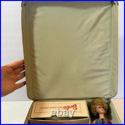 Vintage Early Barbie & Ken Dolls bubblecut In Case With Clothes Accessories Vintage Early Barbie & Ken Dolls bubblecut In Case With Clothes Accessories
