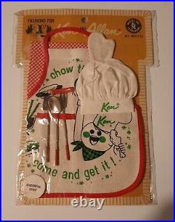 Vintage Fashions for Ken and Allan Cheerful Chef 1963 In Original Package