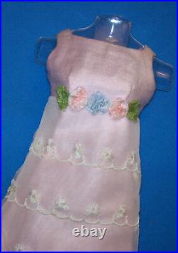 Vintage Francie Doll #1283 SWEET'N SWINGIN' Formal Prom Gown & Coat 1967