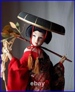Vintage Fujihime Japanese Doll Traditional Crafts Geisha Maiko Vintage Fujihime Japanese Doll Traditional Crafts Geisha Maiko