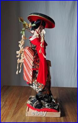 Vintage Fujihime Japanese Doll Traditional Crafts Geisha Maiko Vintage Fujihime Japanese Doll Traditional Crafts Geisha Maiko