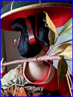 Vintage Fujihime Japanese Doll Traditional Crafts Geisha Maiko Vintage Fujihime Japanese Doll Traditional Crafts Geisha Maiko