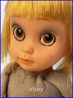 Vintage Girl Doll Made In Japan 15 Tall