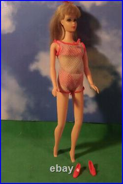 Vintage Go Go Co Co Barbie Doll #1160 TNT JAPAN With Org. Swim Suit TLC 1967