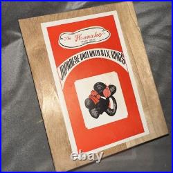 Vintage Hanako Japanese Doll with five Wigs Toy Wood Box Made In Japan 6.75