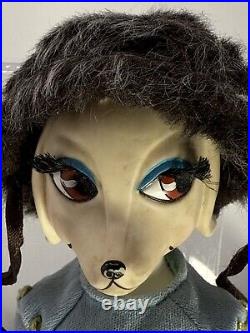 Vintage Hasbro Peteena Japan Doll Dog Pampered Pooch Poodle From Japan