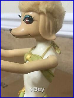 Vintage Hasbro Peteena Poodle Doll 1966 Japan