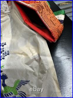 Vintage Hina Japanese Doll Figurines Japan Empress Sitting Sword Fan