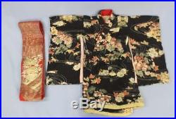 Vintage Ichimatsu Doll MeijiTaisho 62cm Boy Japan Ningyo Kimono Very Good Free